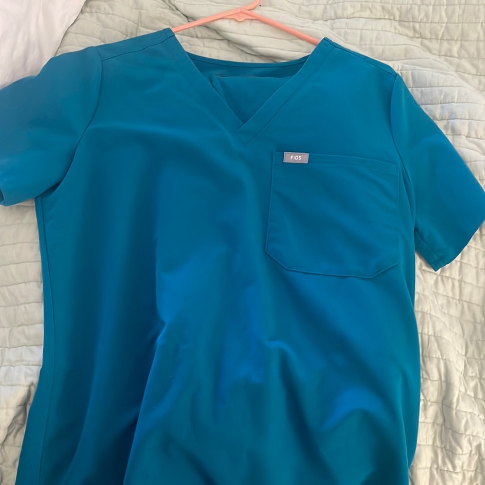 Figs Caribbean blue set